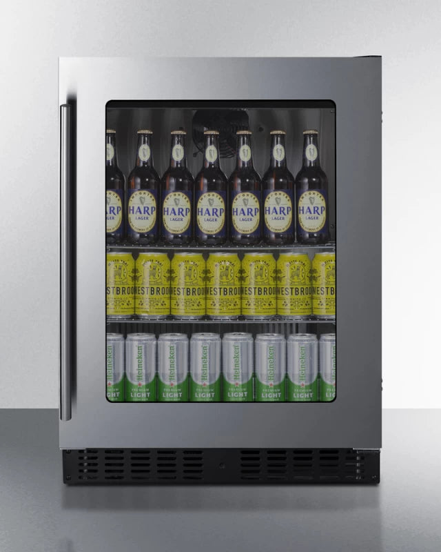 SUMMIT 24" Wide Built-In Beverage Center, ADA Compliant - Stainless Steel (ASDG2411)