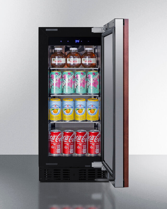 SUMMIT 15" Wide Built-In All-Refrigerator, ADA Compliant - Panel-Ready (ASDS1523IF)