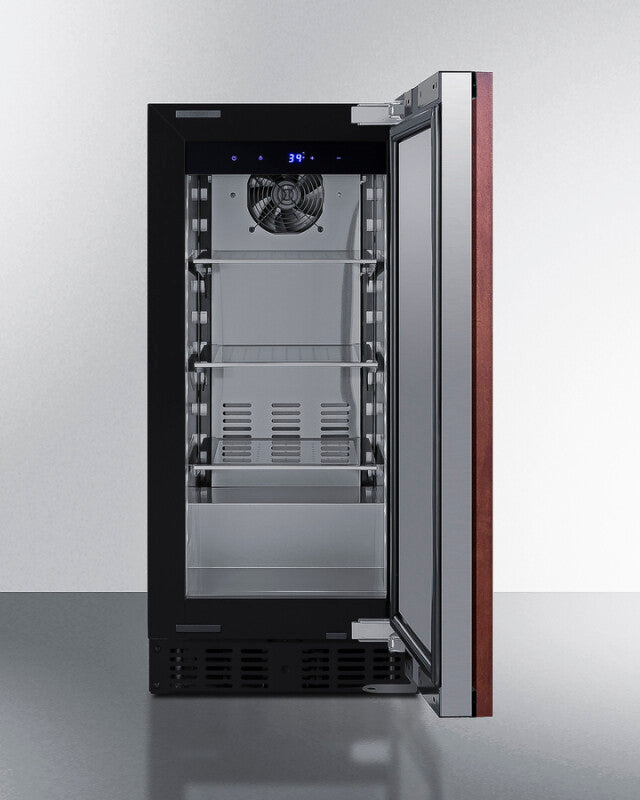 SUMMIT 15" Wide Built-In All-Refrigerator, ADA Compliant - Panel-Ready (ASDS1523IF)