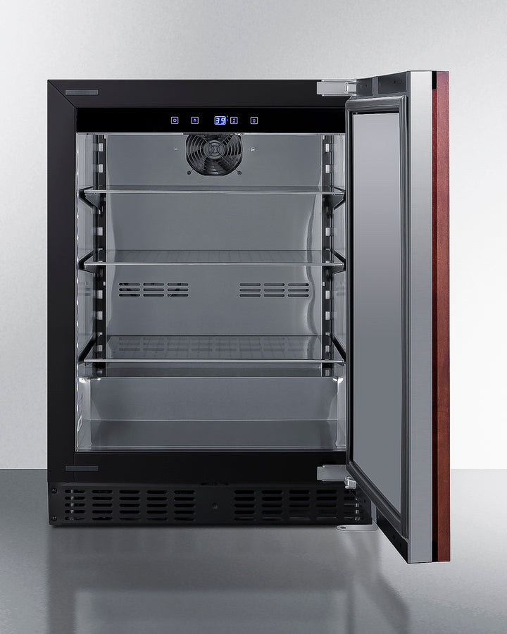 SUMMIT 24" Wide Built-In All-Refrigerator, ADA Compliant (Panel Not Included) - Panel-Ready (ASDS2413IF)