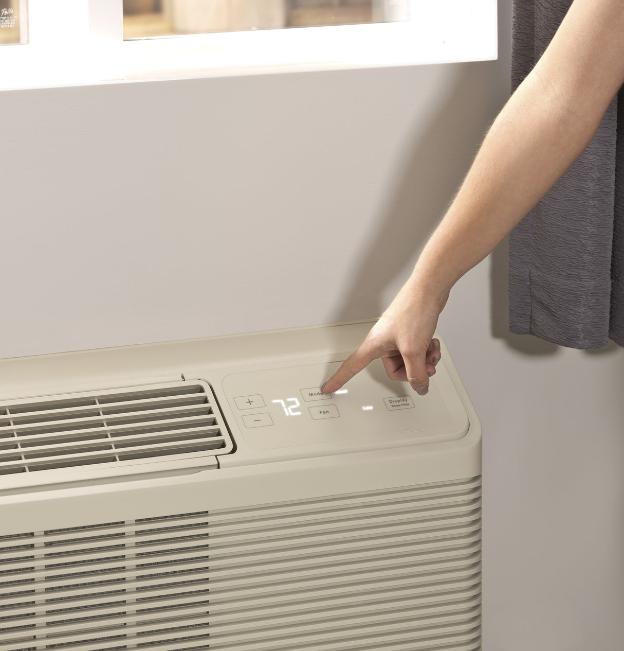 GE Zoneline Heat Pump Unit, 230/208 Volt - Gray (AZ65H15DAB)