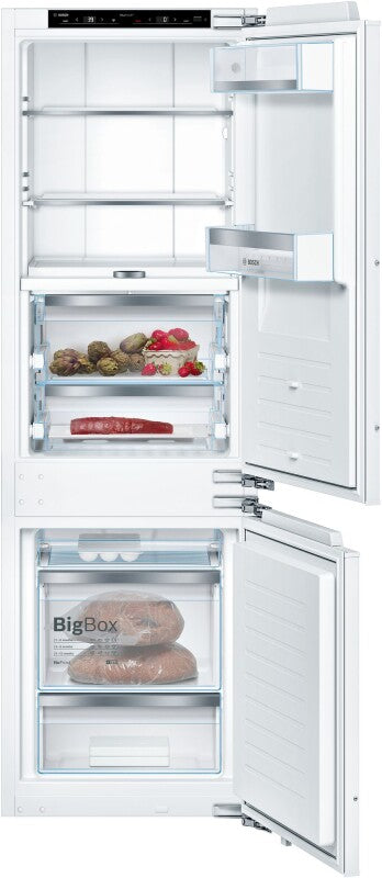 Bosch 800 Series Built-in Bottom Freezer Refrigerator 22'' soft close flat hinge - Panel Ready (B09IB91NSP)