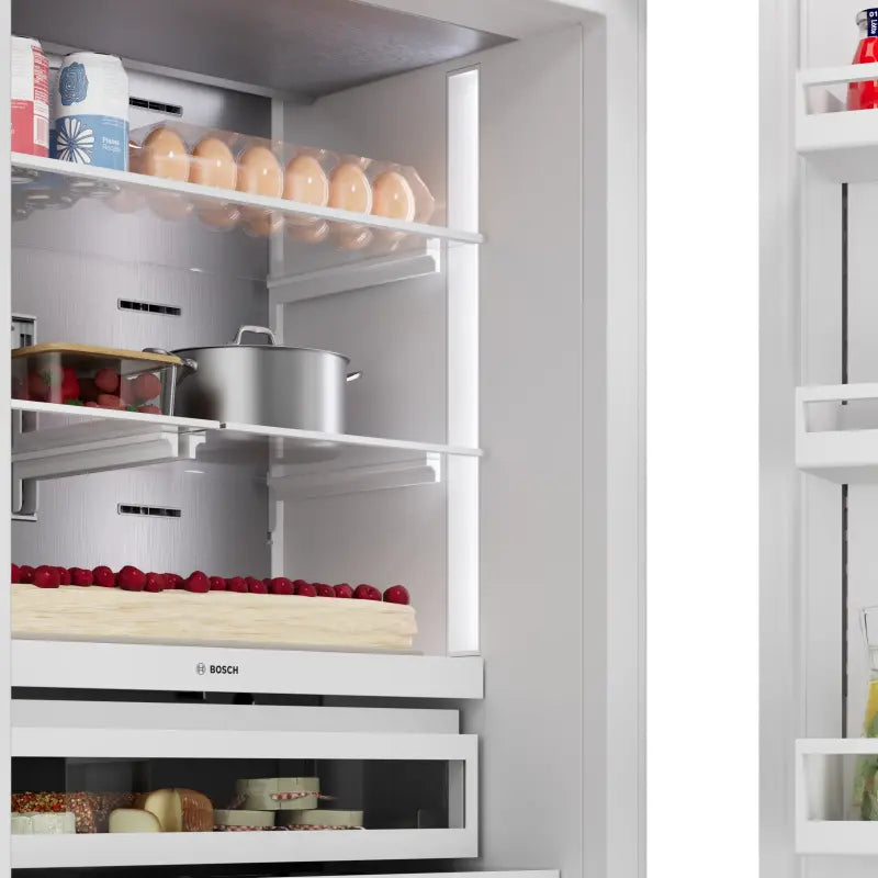 BOSCH 30" Benchmark® Built-in 2-Door Bottom Mount Fridge-Freezer Combination - Not Applicable (B30BB130SS)