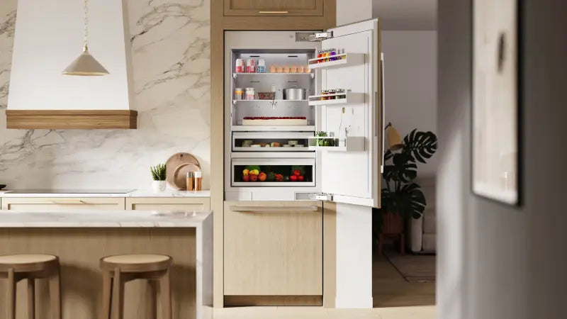 BOSCH 30" Benchmark® Built-in 2-Door Bottom Mount Fridge-Freezer Combination - Not Applicable (B30IB100SP)