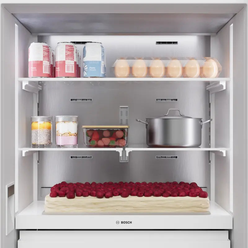 BOSCH 30" Benchmark® Built-in 2-Door Bottom Mount Fridge-Freezer Combination - Not Applicable (B30IB100SP)