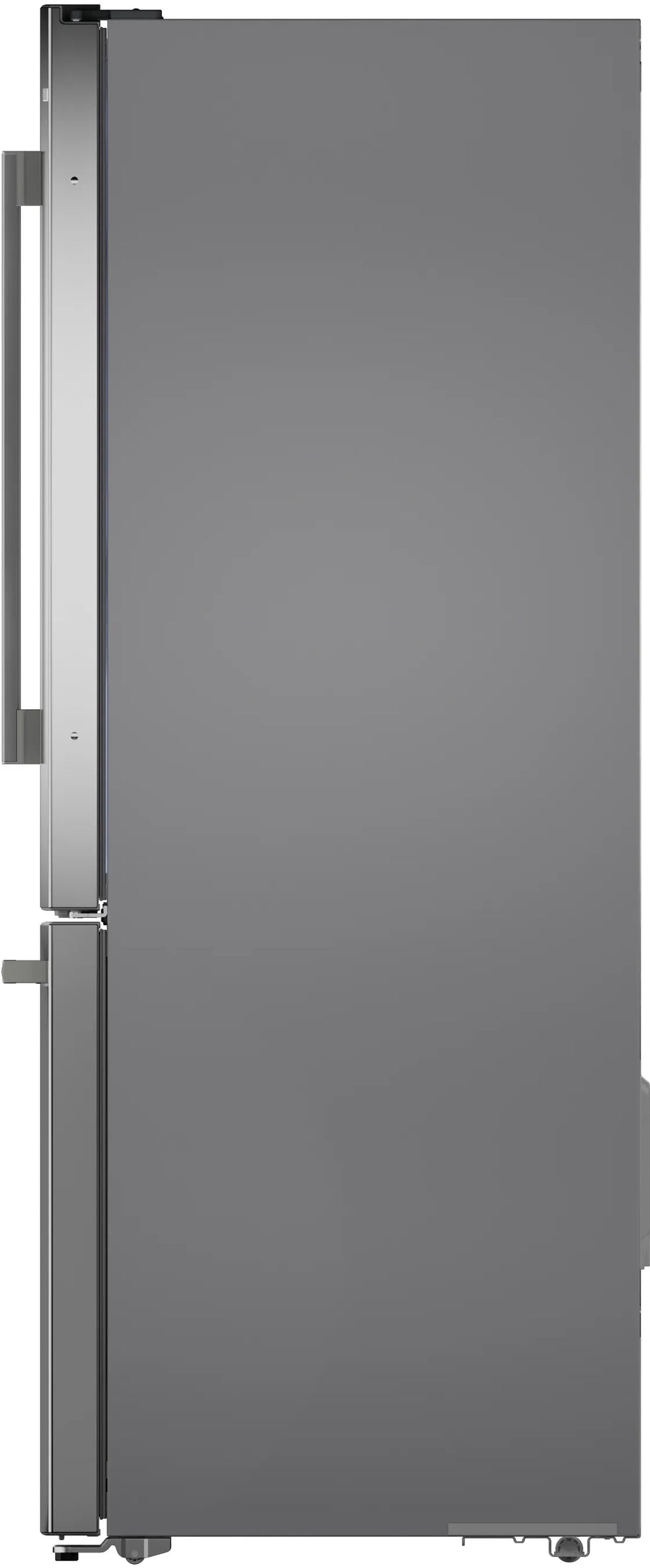 BOSCH 100 Series Freestanding Bottom Freezer Refrigerator Stainless steel (with anti-fingerprint), Total No Frost - Stainless steel (with anti-fingerprint) (B33CM10SNS)