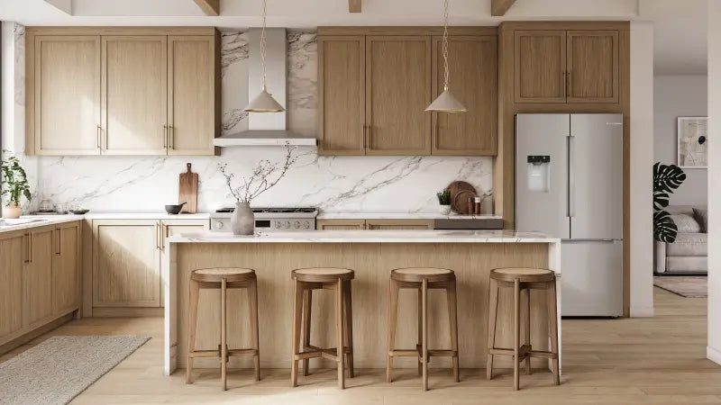 BOSCH 100 Series French Door Bottom Mount Refrigerator 36'' Stainless steel - Stainless steel (with anti-fingerprint) (B36CD10ENS)