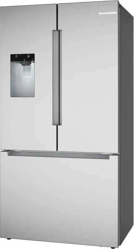 BOSCH 100 Series French Door Bottom Mount Refrigerator 36'' Brushed steel - Stainless Steel (B36CD10ENS)