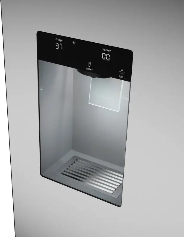 BOSCH 100 Series French Door Bottom Mount Refrigerator 36'' Brushed steel - Stainless Steel (B36CD10ENS)