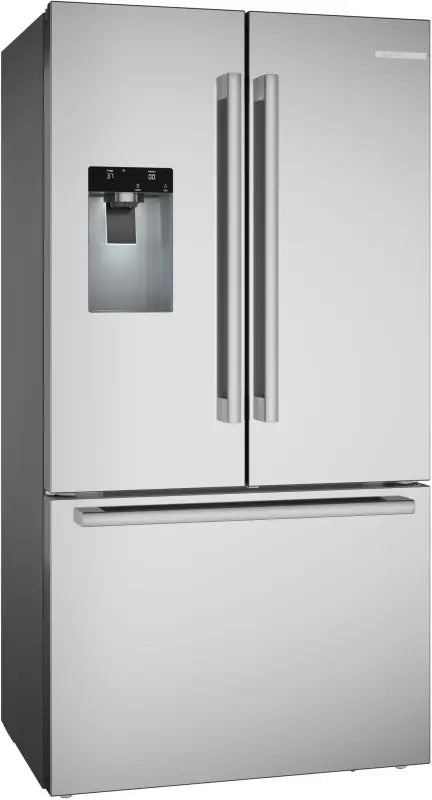 BOSCH 500 Series French Door Bottom Mount Refrigerator 36'' Brushed steel - Stainless Steel (B36CD52SNS)