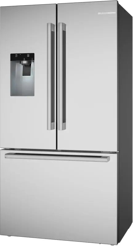 BOSCH 500 Series French Door Bottom Mount Refrigerator 36'' Stainless steel (with anti-fingerprint), Total No Frost - Stainless (B36CD52SNS)