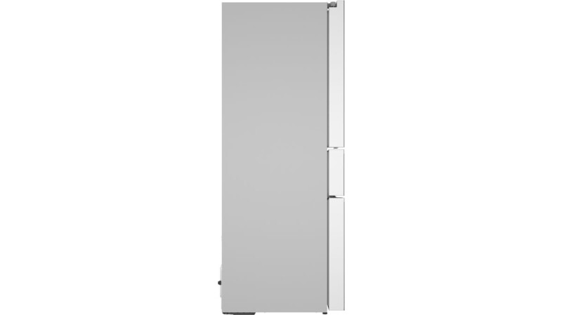 Bosch 800 Series French Door Bottom Mount Refrigerator, Glass door 36'' - White Glass (B36CL81ENW)