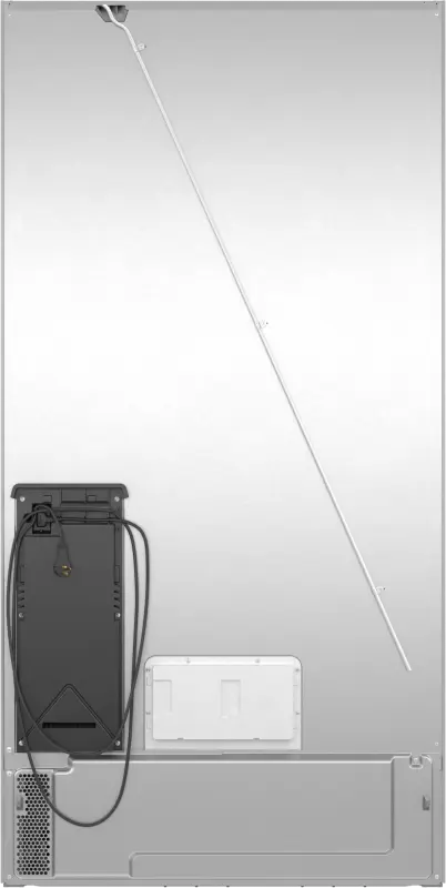 BOSCH 800 Series French Door Bottom Mount Refrigerator 36'' Easy clean - Stainless steel (with anti-fingerprint) (B36CT80SNS)