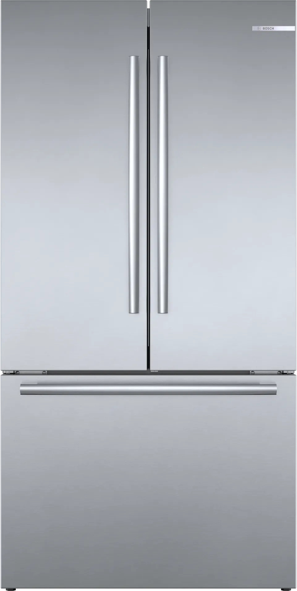 BOSCH 800 Series French Door Bottom Mount Refrigerator 36'' Brushed steel - Stainless Steel (B36CT80SNS)