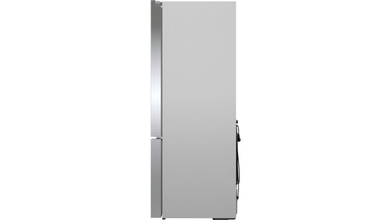 BOSCH 800 Series French Door Bottom Mount Refrigerator 36'' Brushed steel - Stainless Steel (B36CT81ENS)