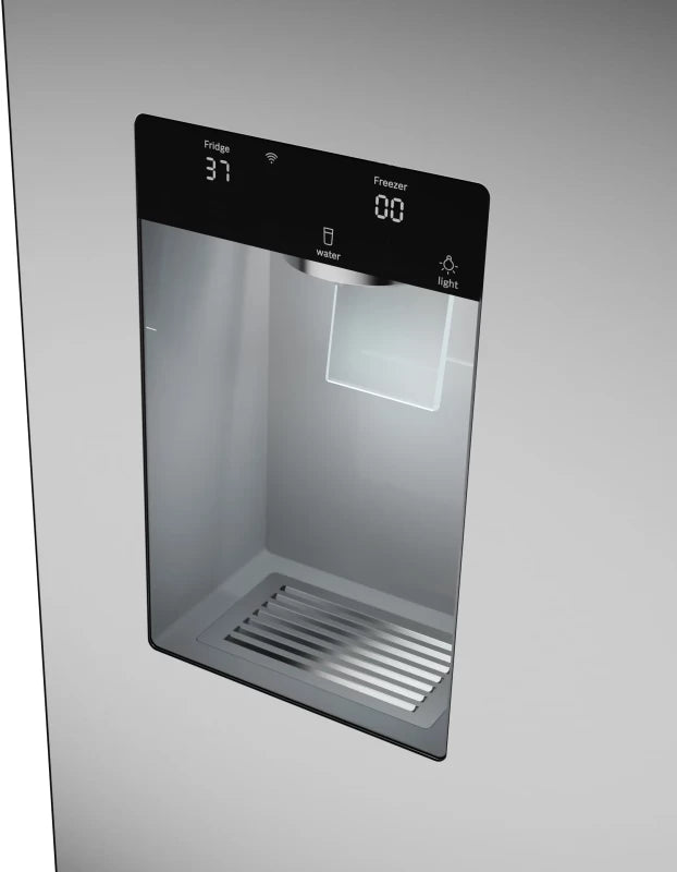 BOSCH 100 Series French Door Bottom Mount Refrigerator 36'' - Stainless Steel (B36FD10ENS)
