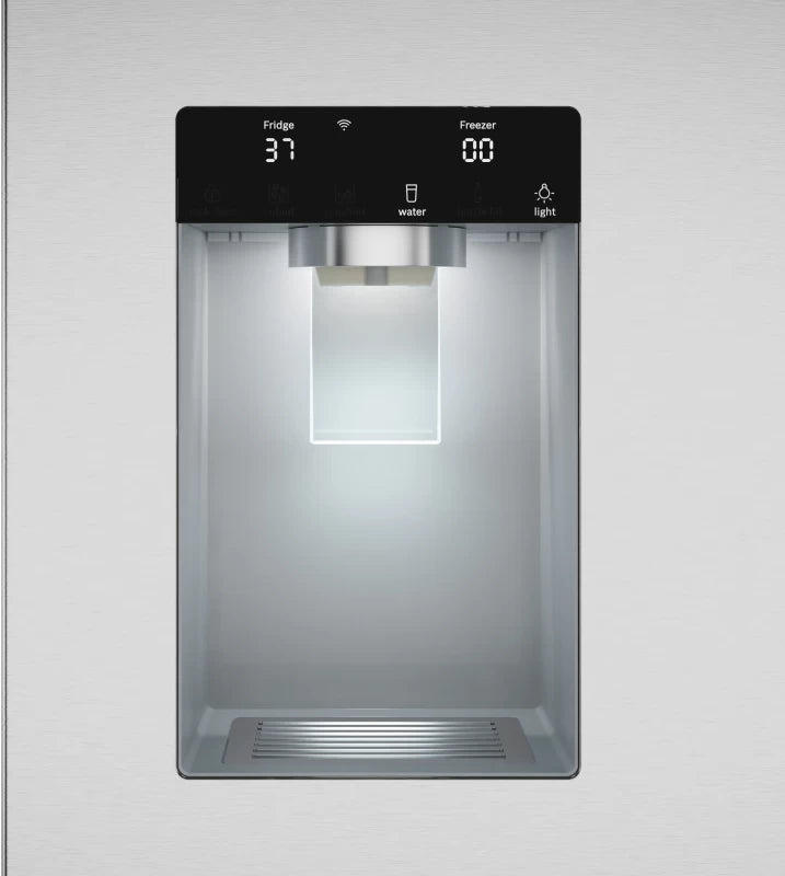 BOSCH 100 Series French Door Bottom Mount Refrigerator 36'' - Stainless Steel (B36FD10ENS)