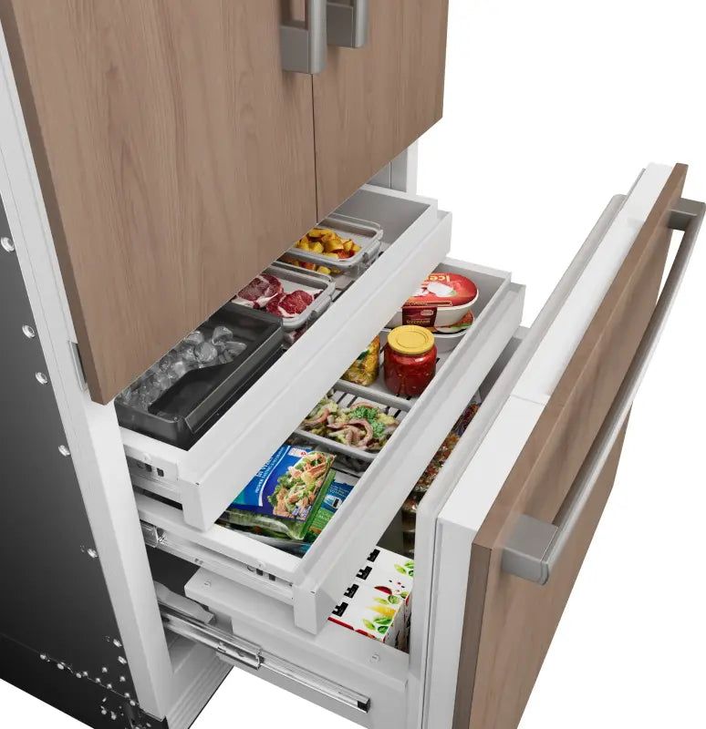 BOSCH 36" Benchmark® Built-in 2-Door Bottom Mount Fridge-Freezer Combination - Not Applicable (B36IT100NP)