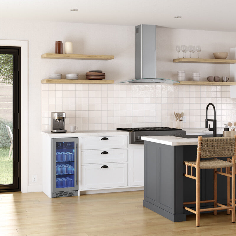 BRISAS 15″ Single Zone Beverage Cooler - Other (BBV15C01AG)