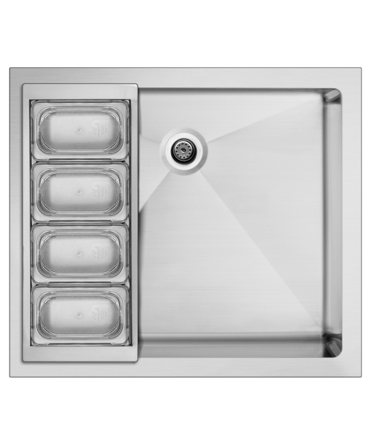 DCS 25" Beverage Chiller/Sink - Stainless Steel (BC25)