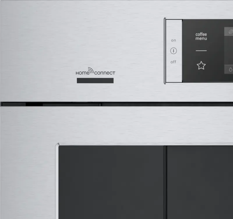 BOSCH 800 Series Built-in Coffee Machine, Removable Water Tank - Stainless Steel (BCM8450UC)