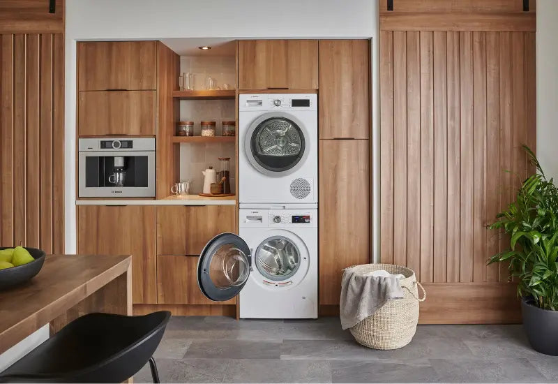 BOSCH 800 Series Built-in Coffee Machine, Removable Water Tank - Stainless Steel (BCM8450UC)