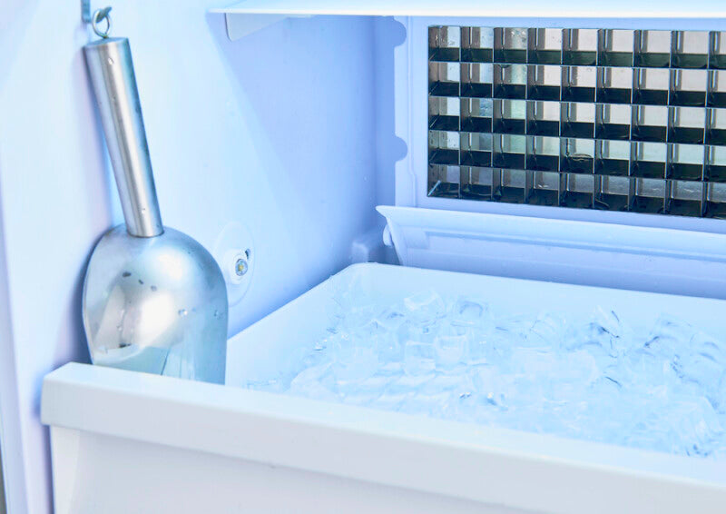 Summit 18" Wide Clear Icemaker, ADA Compliant - Stainless Steel (BIM182ADA)