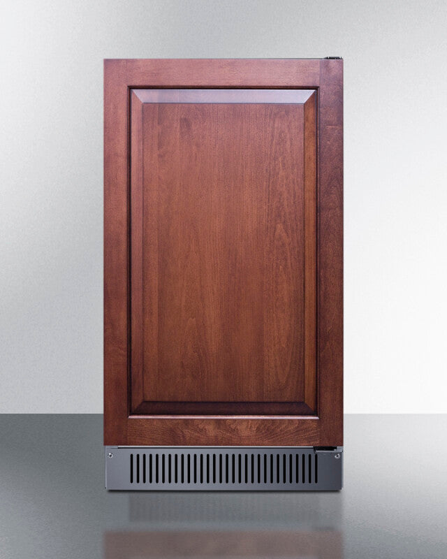 SUMMIT 18" Wide Clear Icemaker, ADA Compliant (Panel Not Included) - Panel-Ready (BIM182ADAIF)
