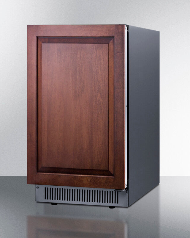 SUMMIT 18" Wide Clear Icemaker, ADA Compliant (Panel Not Included) - Panel-Ready (BIM182ADAIF)
