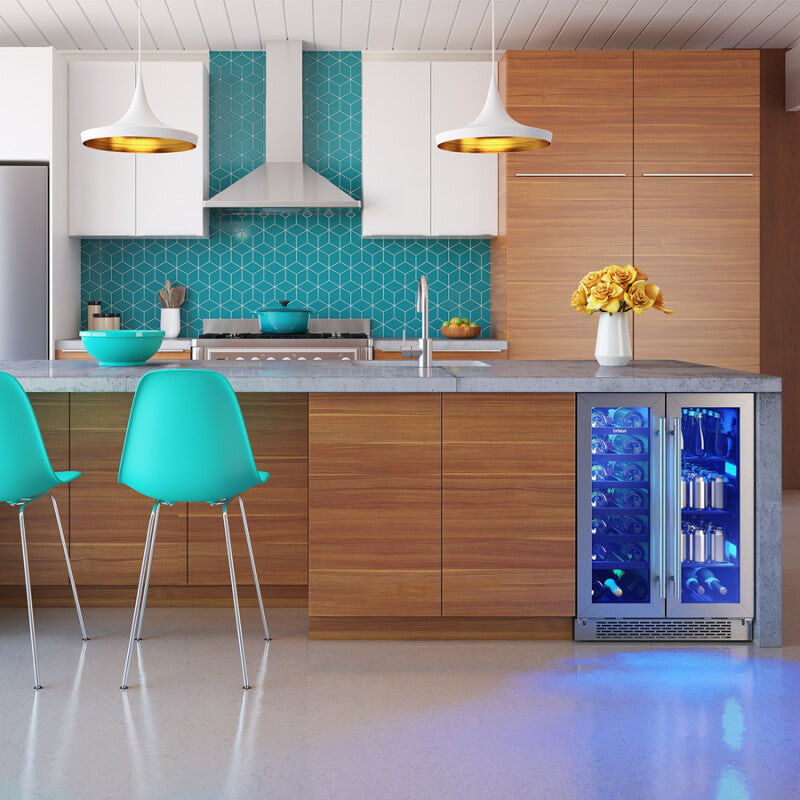 BRISAS French Door Wine & Beverage Cooler - Other (BWB24C32AG)