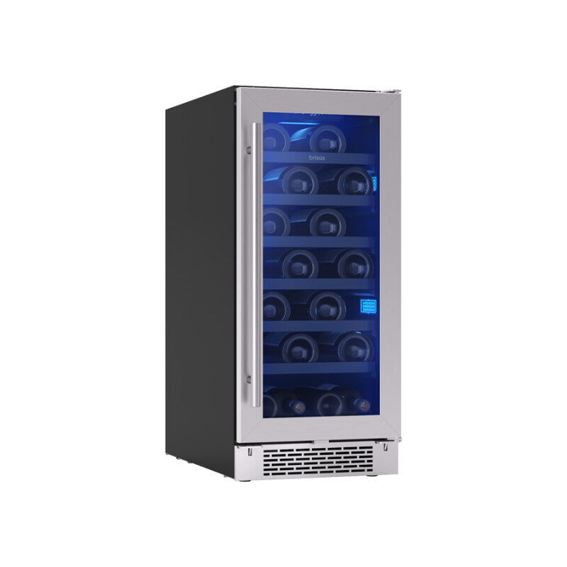 BRISAS 15″ Single Zone Wine Cooler - Other (BWN15C01AG)