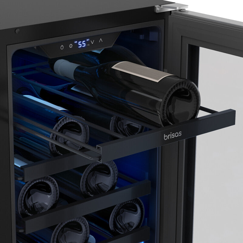 BRISAS 15″ Single Zone Wine Cooler - Other (BWN15C01AG)