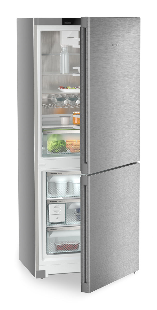 LIEBHERR Combined fridge-freezers with EasyFresh and NoFrost, Right Hinged - Stainless (C7620)