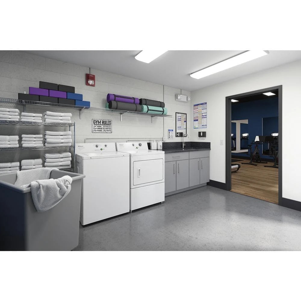 WHIRLPOOL Commercial Top-Load Washer, Non-Vend - White (CAE2795FQ)