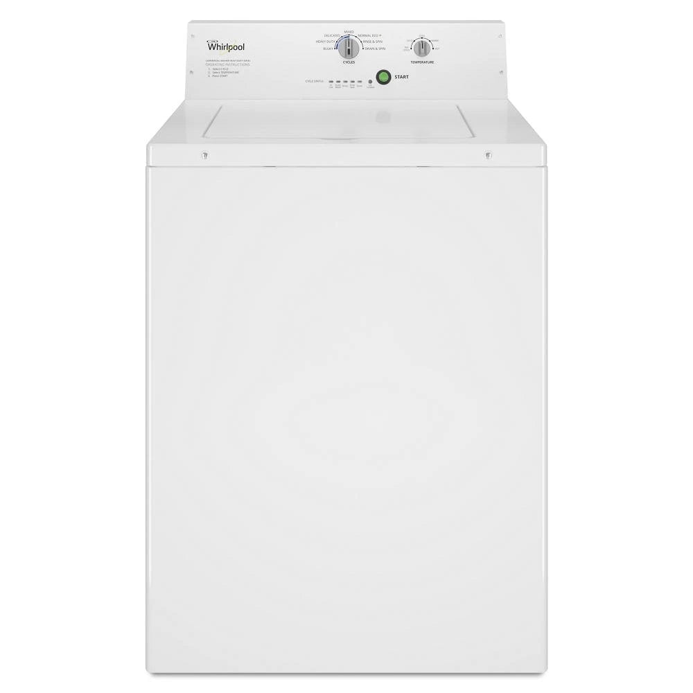WHIRLPOOL Commercial Top-Load Washer, Non-Vend - White (CAE2795FQ)
