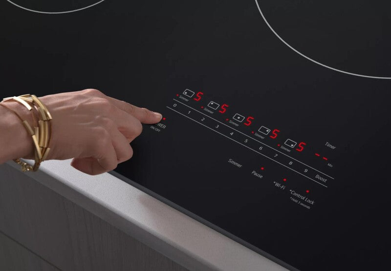 LG 36 Inch Smart Induction Cooktop With Ultraheat™ 4.3kw Element - Black Ceramic (CBIH3613BE)