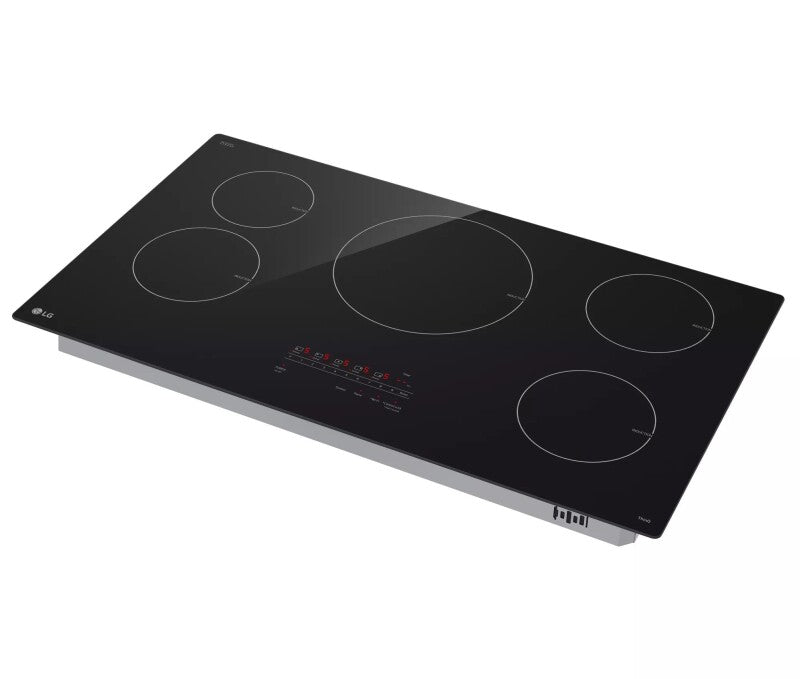 LG 36 Inch Smart Induction Cooktop With Ultraheat™ 4.3kw Element - Black Ceramic (CBIH3613BE)