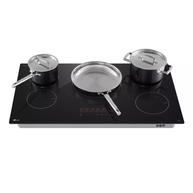 LG 36 Inch Smart Induction Cooktop With Ultraheat™ 4.3kw Element - Black Ceramic (CBIH3613BE)