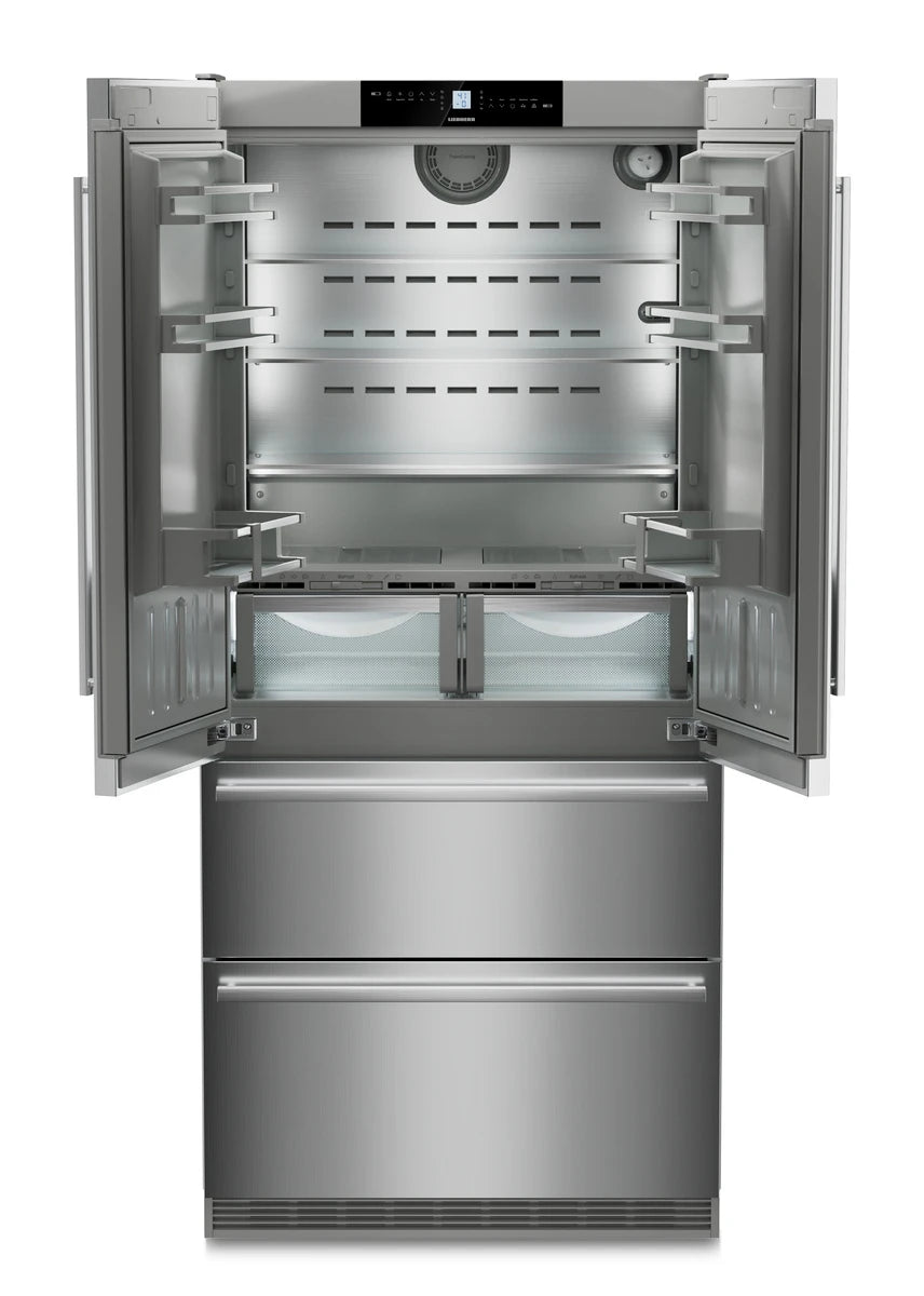 LIEBHERR Refrigerator-Freezer Combination with BioFresh - Stainless (CBS2092G)