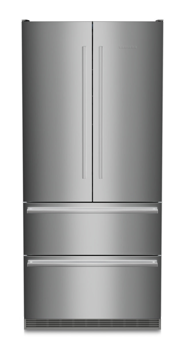 LIEBHERR Refrigerator-Freezer Combination with BioFresh, left fix/right fix Hinged - Stainless (CBS2092G)
