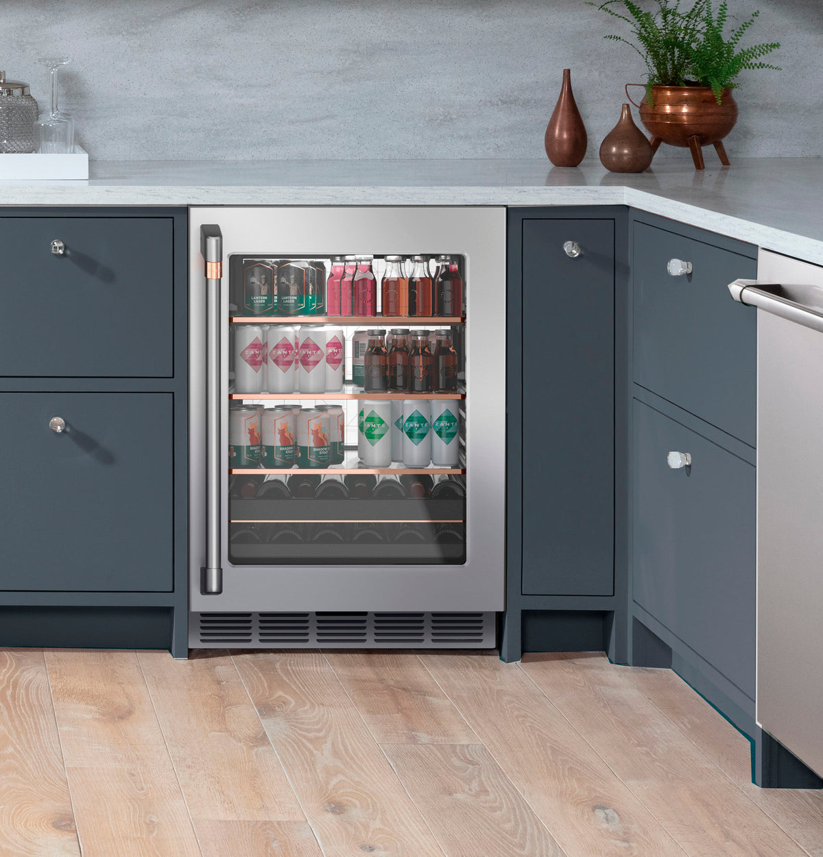 CAFE Caf? 126-can Or 14-bottle Beverage Center - Stainless Steel (CCP06BP2PS1)