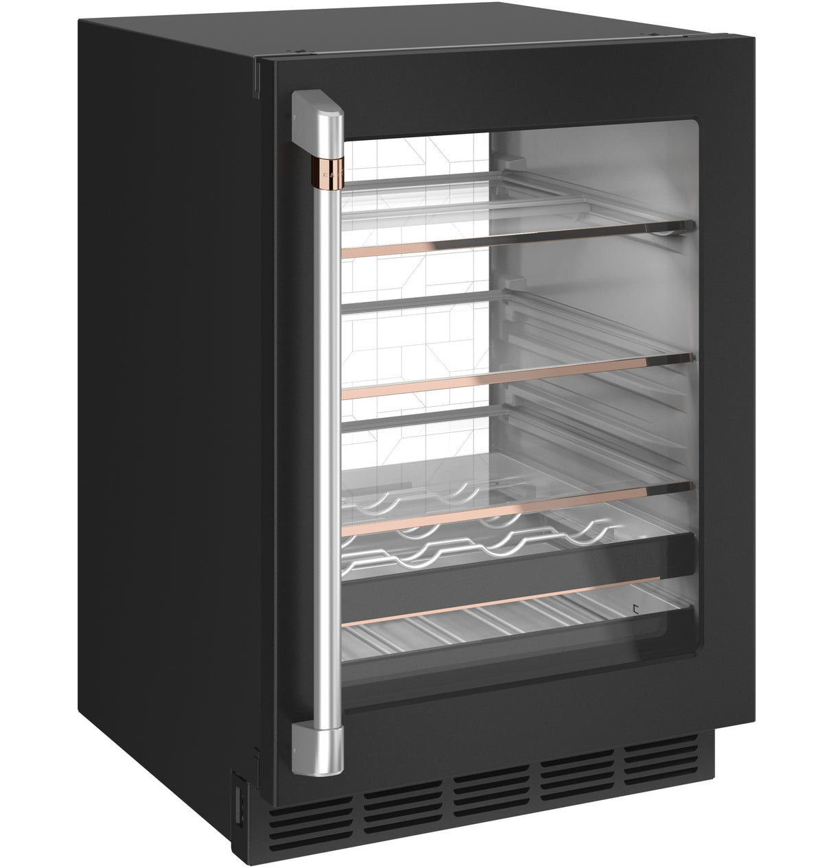 CAFE Caf? 126-can Or 14-bottle Beverage Center - Matte Black (CCP06BP3PD1)