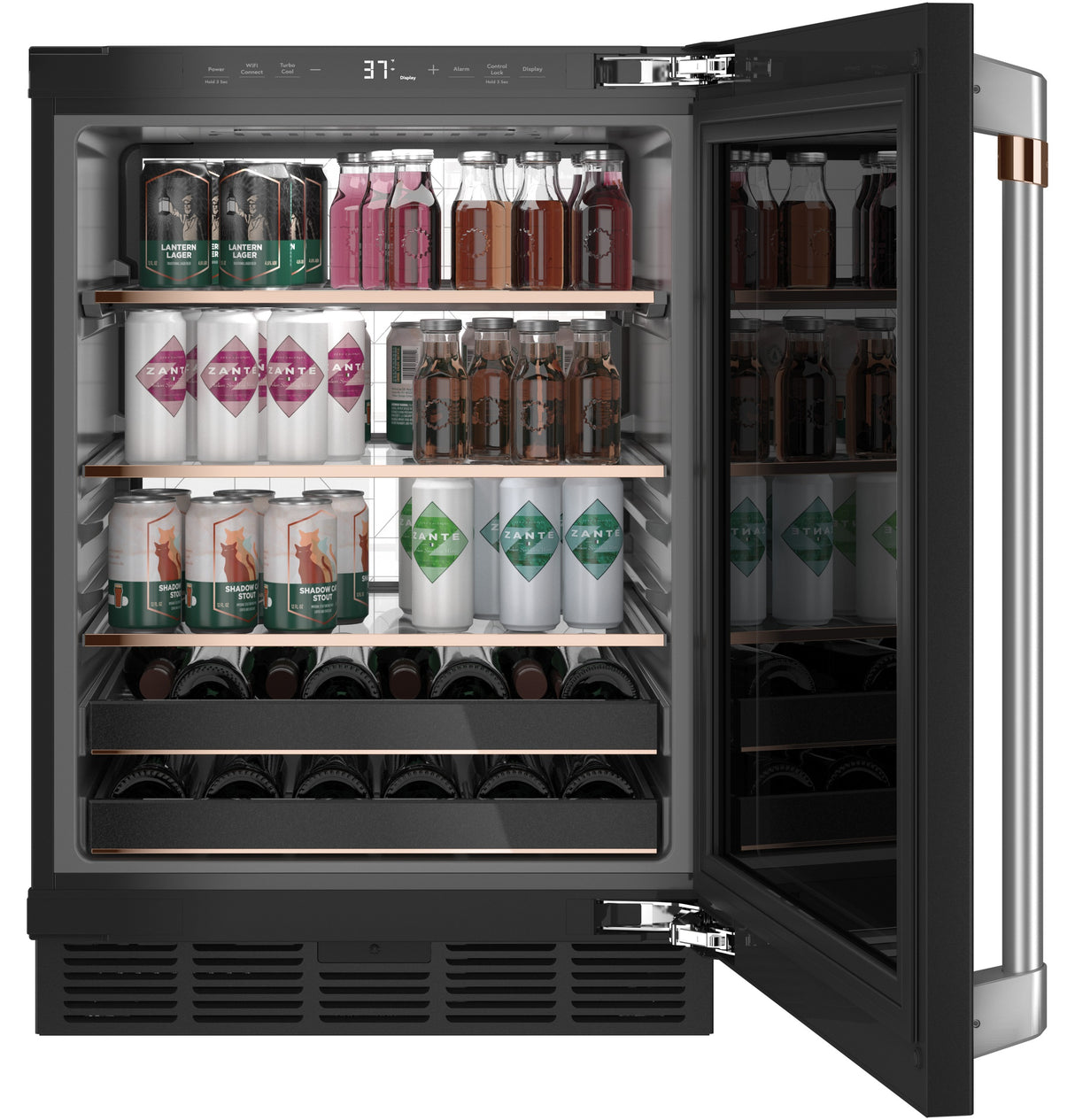 CAFE Caf? 126-can Or 14-bottle Beverage Center - Matte Black (CCP06BP3PD1)