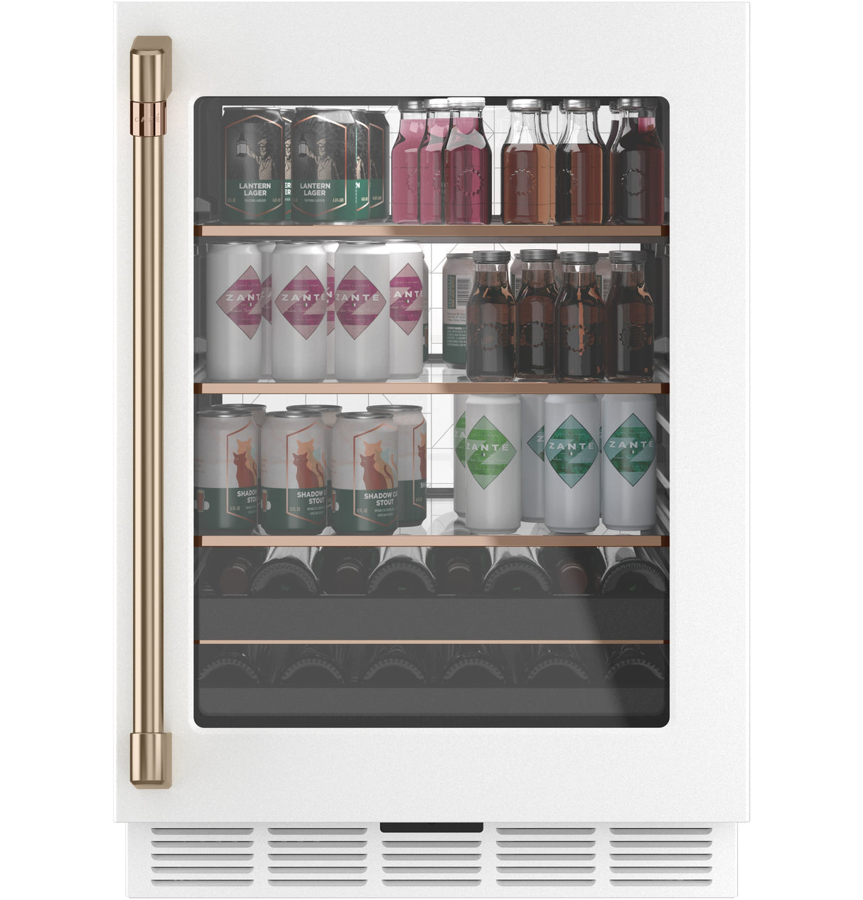 CAFE Caf? 126-can Or 14-bottle Beverage Center - Matte White (CCP06BP4PW2)