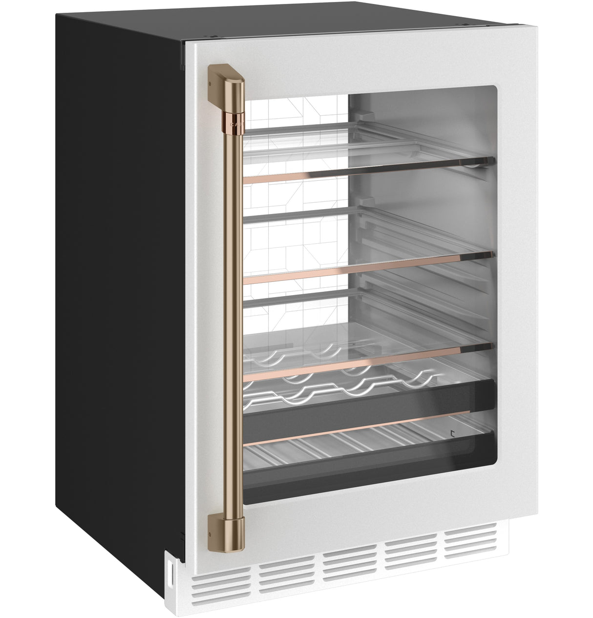 CAFE Caf? 126-can Or 14-bottle Beverage Center - Matte White (CCP06BP4PW2)