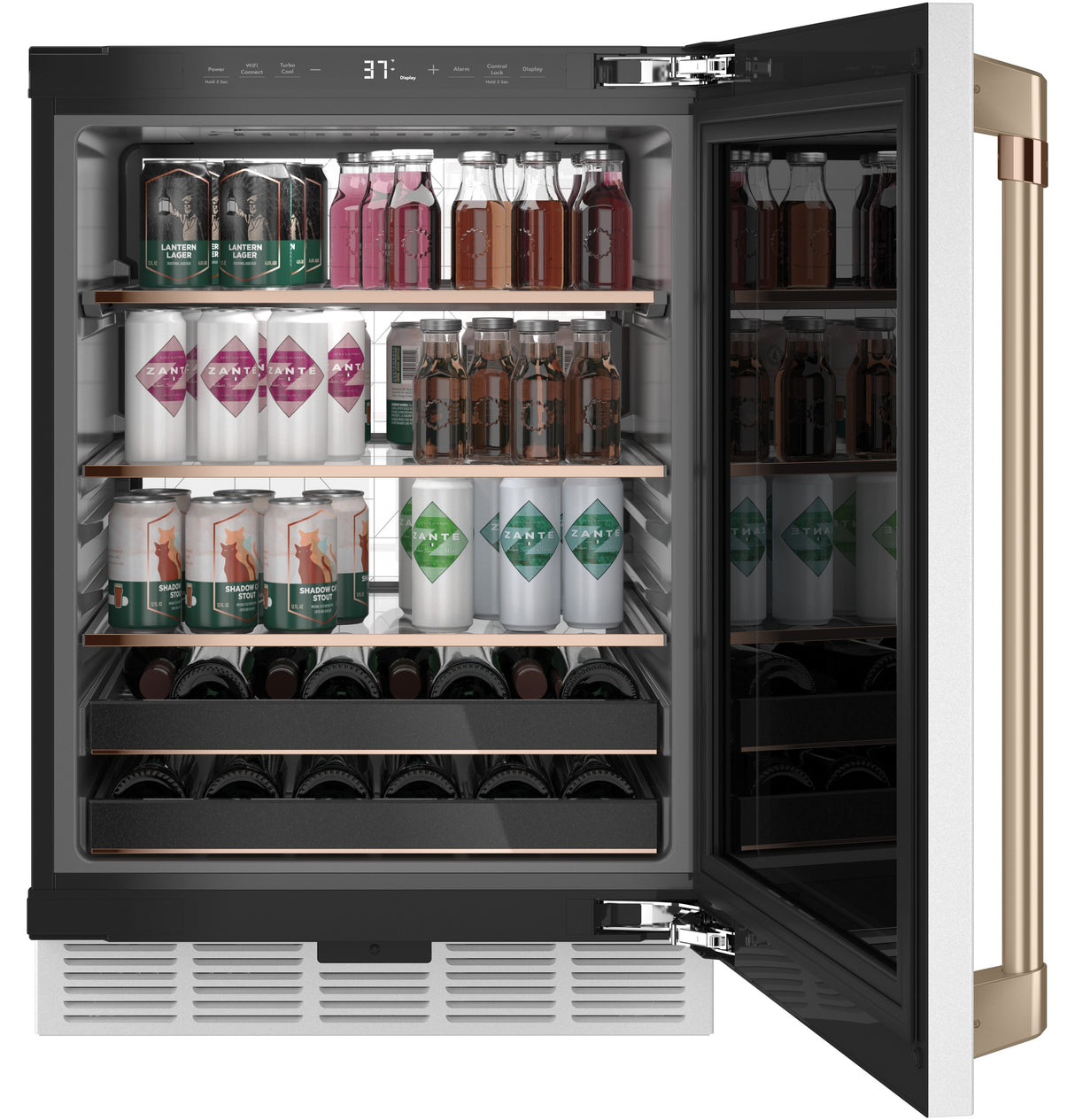 CAFE Caf? 126-can Or 14-bottle Beverage Center - Matte White (CCP06BP4PW2)