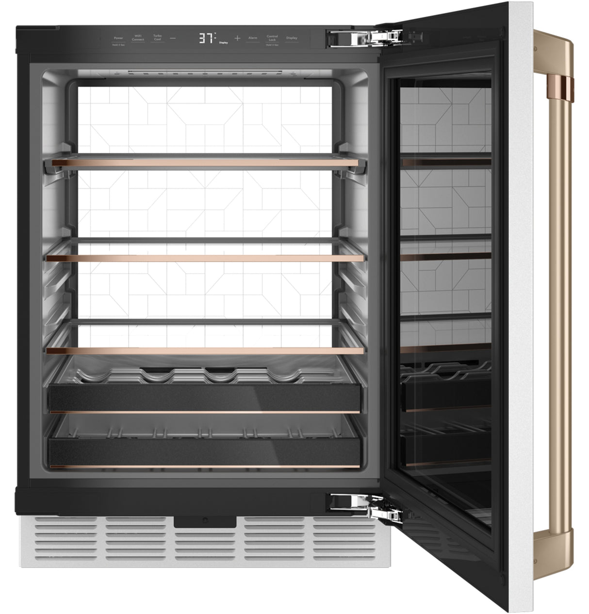 CAFE Caf? 126-can Or 14-bottle Beverage Center - Matte White (CCP06BP4PW2)