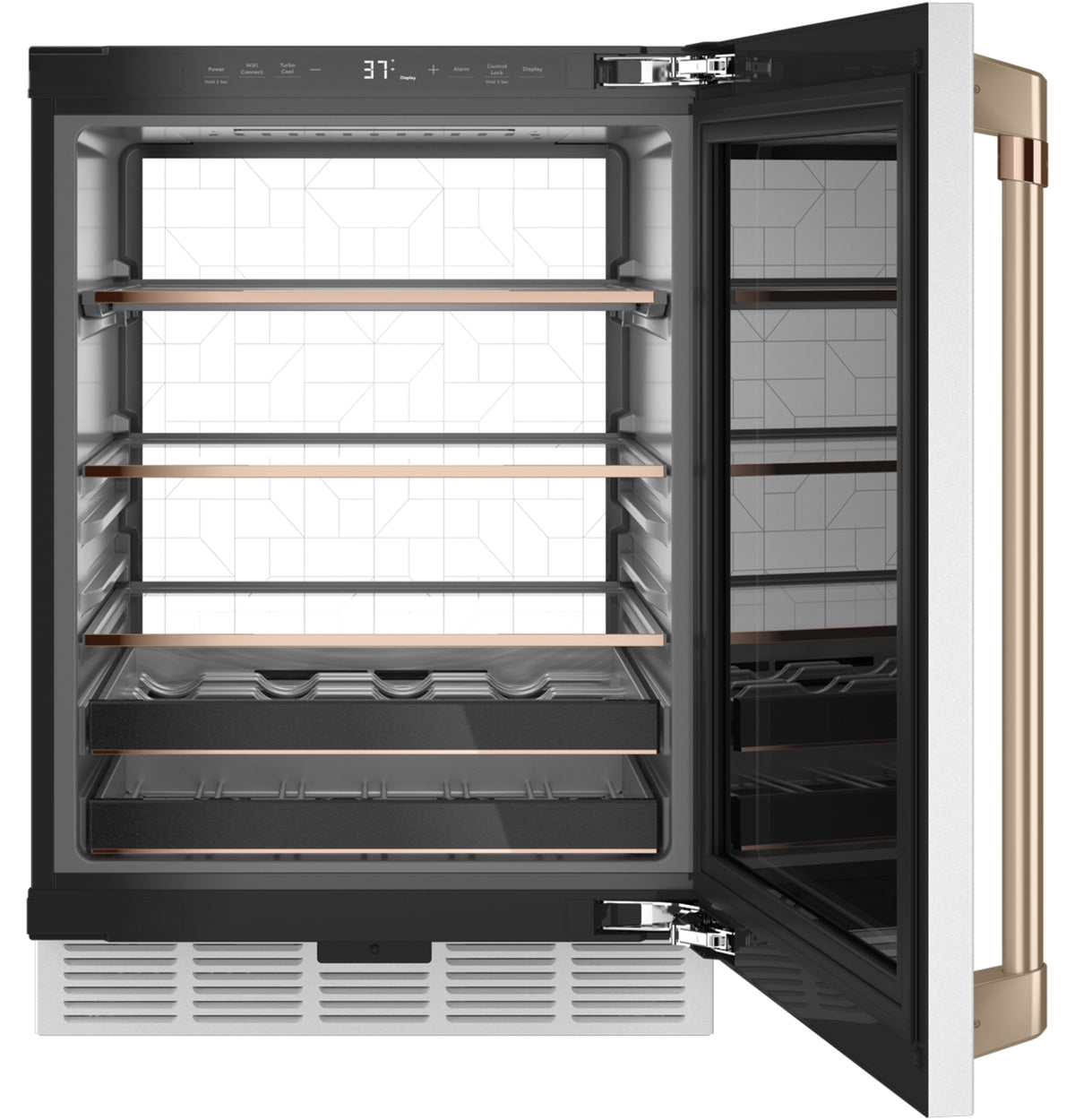 CAFE Caf? 126-can Or 14-bottle Beverage Center - Matte White (CCP06BP4PW2)