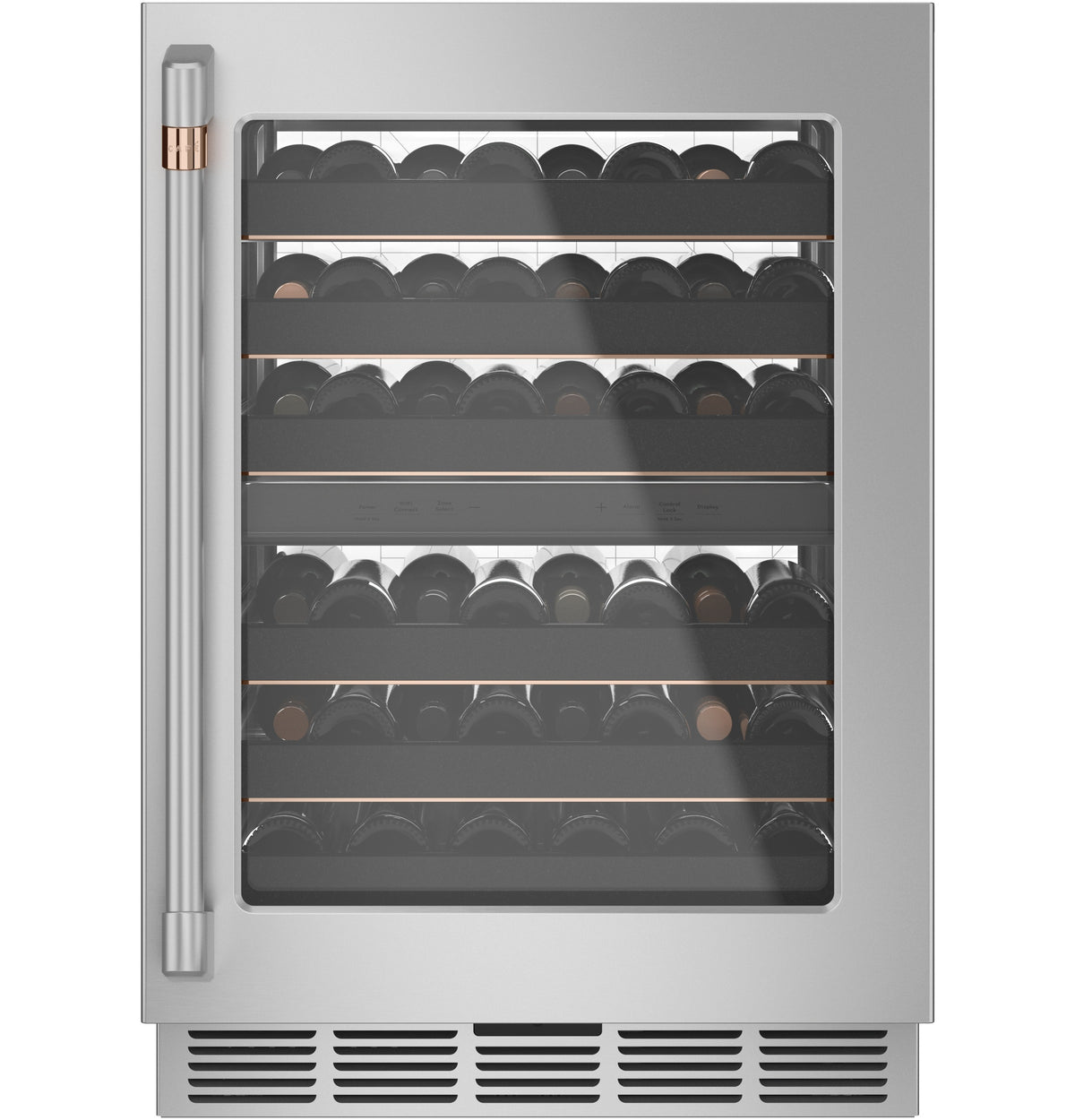 CAFE Caf? 46-bottle Dual Zone Wine Cooler - Stainless Steel (CCP06DP2PS1)