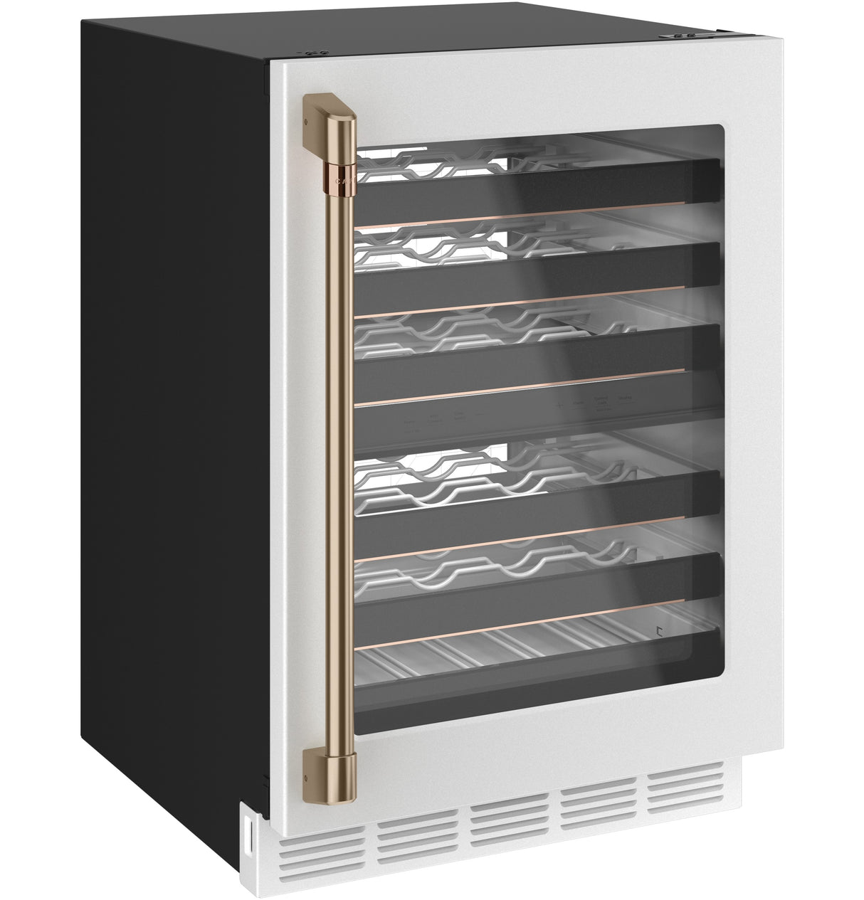 Cafe Caf? 46-bottle Dual Zone Wine Cooler - Matte White (CCP06DP4PW2)